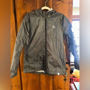 ‘47 Brand Women’s Boston Red Sox Gray Hooded Windbreaker Jacket Sz M